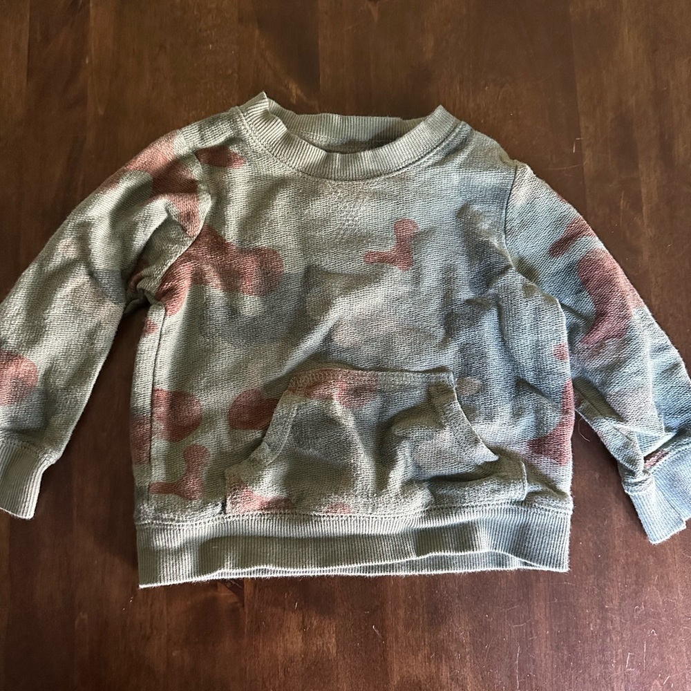 Carters Baby 12 Month Camo Sweater Military Army Marine Ranger USA‎ Veterans